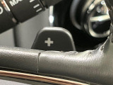 ステアリングパドルシフト『クイックなシフト操作が可能!レスポンスが高く、運転者様のギア変則にしっかりとついてきてくれます!ジャガーと一体となれる装備です。』