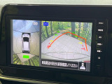 【アラウンドビューモニター】専用のカメラにより、上から見下ろしたような視点で360度クルマの周囲を確認することができます☆死角部分も確認しやすく、狭い場所での切り返しや駐車もスムーズに行えます。