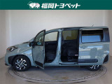 両側パワースライドドア付きだから、狭い駐車スペースなどでの 乗り降りラクラク!小さなお子さまのいるご家庭には嬉しい装備。