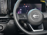 ハンドル左側には、アドバンスドドライブアシストディスプレイ設定、オーディオスイッチ