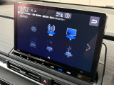 ホンダ純正ナビ付き!ラジオ、テレビ、CD、DVD、豊富な機能が充実しています。