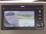 後方確認はお任せ!【リアカメラ】装備で車庫入れをサポートします。