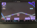 ナビゲーションはフルセグTV対応のメモリーナビ(社外品)を搭載しています。