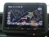 ホンダ純正ナビなのでダッシュボードにスッキリと収まっています。土地勘の無い所でも道に迷わず安心ですね!