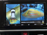バックモニター&全周囲モニター!お車の周りの状況を俯瞰的に確認できます♪
