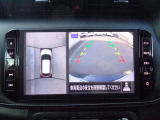 アラウンドビューモニターも付いているので、車庫入れもスムーズにできます。