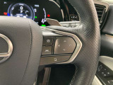 前方の車との車間を設定し、スピードを上げたり緩めたりを自動で行ってくれる追尾式の「レーダークルーズ」。上級装備の一つです!高級車にしかつかない嬉しい機能です。