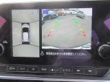 【アラウンドビューモニター装備】 バックカメラによる後方の確認だけでなく4つのカメラで真上から見ている様に周囲360度を写し出し、自車周辺の詳細な状況を確認出来ます。狭い場所での取り回しも安心です。
