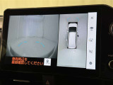 【フロントカメラ】運転席に座った状態で死角になりやすいクルマの前の様子まで確認でき安全ですね♪