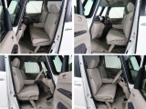 運転席・助手席はベンチシート。アームレストも標準装備。運転席には、シートの高さを調整出来るシートハイトアジャスターも装備されていてお好みのポジションで運転いただけます。