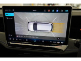 【リヤビューカメラ】【アラウンドビューカメラ】車庫入れなどバックでの駐車に便利。