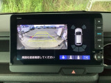 バックも安心のバックカメラ付いています。バックカメラがあると、いつでも安全にバックできますね。死角も減ります。
