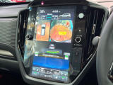 【マルチテレインモニター】車のフロントやサイドのカメラ画像を同時にモニター表示することで、悪路や狭い道を走行時でも周囲の状況確認ができ安心!本格SUVにうれしい装備です♪