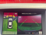 アラウンドビューモニター付きですので、車庫入れも楽々です。