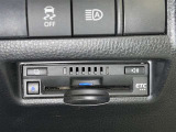 ETC車載器付きです。高速道路の料金所もスムーズに通過できます。
