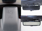 スマートリアビューモニターを搭載しています。リアガラスを覆ってしまうような大きな荷物もバックドアのカメラによって後方の視界を確保します。ルームミラーはモニターと鏡を選択することが出来ます。
