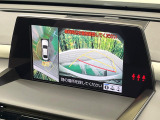 【パノラミックビューモニター】専用のカメラにより、上から見下ろしたような視点で360度クルマの周囲を確認することができます☆死角部分も確認しやすく、狭い場所での切り返しや駐車もスムーズに行えます。
