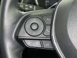 ステアリングスイッチ装備!運転しながら手元でオーディオの操作などができます。