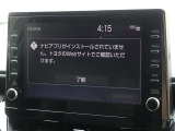 ディスプレイオーディオを装備しています。スマホと連動させると音楽やアプリを楽しむことができます。