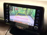 【バックカメラ】駐車時に後方がリアルタイム映像で確認できます。大型商業施設や立体駐車場での駐車時や、夜間のバック時に大活躍!運転スキルに関わらず、今や必須となった装備のひとつです!