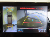 パノラミックビューモニター付きです。全方向の確認ができて安心です。