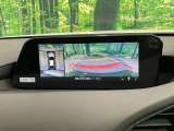 【360&deg;ビューモニター】専用のカメラにより、上から見下ろしたような視点で360度クルマの周囲を確認することができます☆死角部分も確認しやすく、狭い場所での切り返しや駐車もスムーズに行えます。