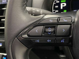 【ステアリングスイッチ】ハンドルから手を離すことなく操作することが可能です。