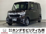 N-BOXカスタム EXです。ホンダセンシングを搭載したこの車両は、パワースライドドアや、LEDヘッドライト等、充実装備のグレードです。