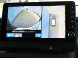 全周囲カメラで駐車も安心!運転者の死角を減らして運転負荷を軽減します!