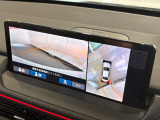 マルチビューカメラシステム搭載で駐車が苦手な方も全方向を確認しながらの駐車が可能です!カメラは選択可能でフロントだけサイドだけ等便利にご使用いただけます!