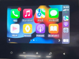 ●Apple Car Play:スマホとの有線接続で、ナビ・オーディオ再生などスマホのアプリ機能が画面でも使える便利機能です!