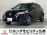 メモリーナビ、LEDヘッドライト、衝突被害軽減ブレーキ等が装備されたキックス Xタイプです。