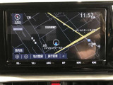 純正ナビを装備。タッチパネル式で使いやすく、お出かけもラクラクです。
