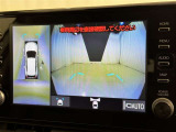 【フロントカメラ】運転席に座った状態で死角になりやすいクルマの前の様子まで確認でき安全ですね♪