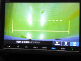 バックカメラの画像です。ガイドラインがスムースな車庫入れをサポートいたします。車庫入れの安心感がアップしますね。