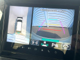 【全方位モニター用カメラ】専用のカメラにより、上から見下ろしたような視点で360度クルマの周囲を確認することができます☆死角部分も確認しやすく、狭い場所での切り返しや駐車もスムーズに行えます。