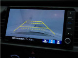 ◆リアワイドカメラシステム◆3種類の表示で後方確認をサポート♪セレクトレバーを「R」の位置に入れるとカメラ画像に切り替え。ノーマルビューでは従来のリアカメラと同様の標準的なビューで表示します!