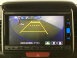 バックモニター付きで、車庫入れやバック時の後方確認をサポート。