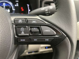前方の車との車間を設定し、スピードを上げたり緩めたりを自動で行ってくれる追尾式の「レーダークルーズ」。上級装備の一つです!高級車にしかつかない嬉しい機能です。