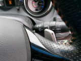 スポーティーな運転が楽しめるパドルシフト搭載車。