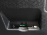 ETC車載器付きです。高速道路の料金所もスムーズに通過できます。