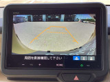 バックカメラ♪運転席から死角となりやすい部分も見えやすく車庫入れの苦手な方にも安心して駐車できます☆