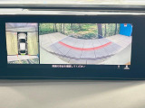 【360&deg;ビューモニター】専用のカメラにより、上から見下ろしたような視点で360度クルマの周囲を確認することができます☆死角部分も確認しやすく、狭い場所での切り返しや駐車もスムーズに行えます。