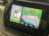 【全方位モニター用カメラ】専用のカメラにより、上から見下ろしたような視点で360度クルマの周囲を確認することができます☆死角部分も確認しやすく、狭い場所での切り返しや駐車もスムーズに行えます。