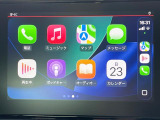 ●Apple Car Play:スマホとの有線接続で、ナビ・オーディオ再生などスマホのアプリ機能が画面でも使える便利機能です!