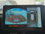 【全周囲カメラ】まるで上から車を見ている様に移ります☆縦列駐車や幅寄せ時に大活躍♪
