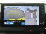 全周囲カメラが付いているので駐車が苦手な方でも安心して後退可能です。ガイドラインも表示されます。クリアランスソナーと合せて、カメラと音で周囲を確認しながら駐車が可能です。