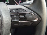 レーダークルーズコントロール(全車速追従機能付)付きです。車速に応じて追従支援してくれるので、ロングドライブも快適です。詳細は販売店スタッフまでおたずねください。
