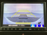 バックでの車庫入れも安心です! リアカメラが付いているバックモニター付のナビを装備しております。操作線もついており距離感も画面から確認できます。
