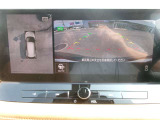 アラウンドビューモニター。空の上から見下ろすような視点でスムース駐車。